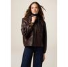 Oltre Over Fit Faux Leather Jacket