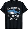 Zwierzę Wsparcia Emocjonalnego Śmieszny Straszny Rekin Gra Słów Humor Rekin T-Shirt