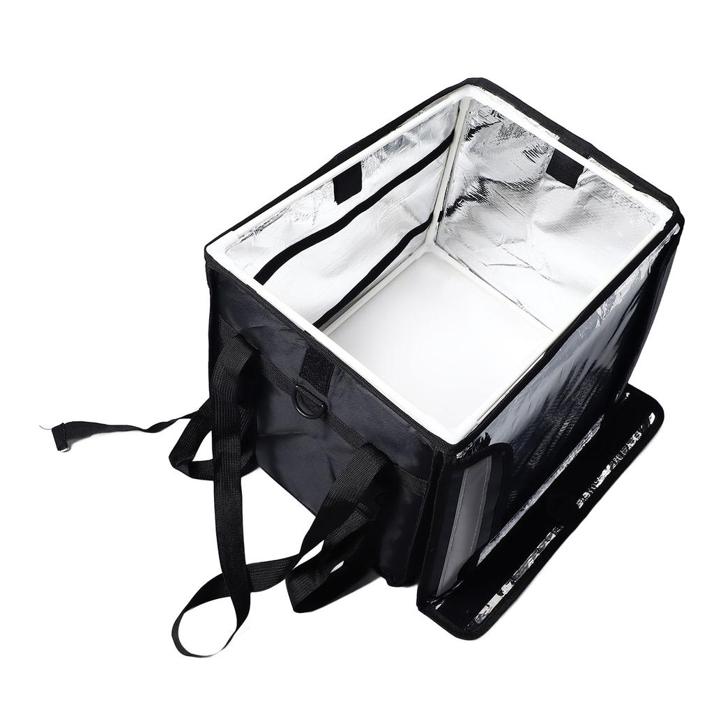 Insulated Food Delivery Bag 48L Pizza Delivery Bags for Hot and Cold Food Commercial Catering Bag Reusable Warming Bag