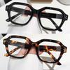 1/2pcs Retro Oversized Anti Blue Light Computer Glasses Frame Women Men Trendy Fashionable Eyeglasses Classic Spectacles Ouclos