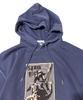 SK8ER ROCK No Control Pigment Sweat Hooded (Navy)