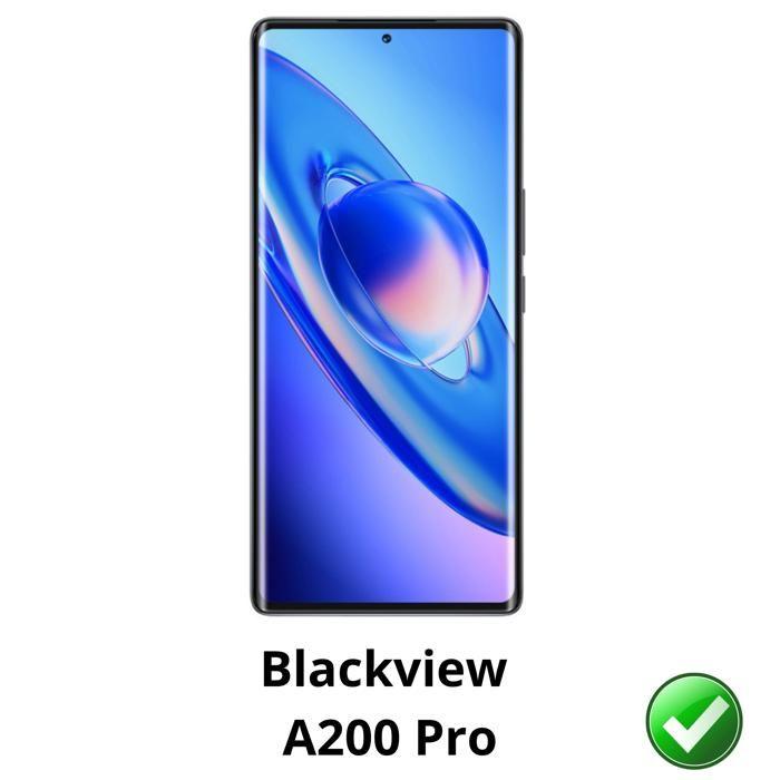 Screen Protector - Phonillico - Blackview A200 Pro - Pack of 2 - Ultra Thin - Scratch Resistant