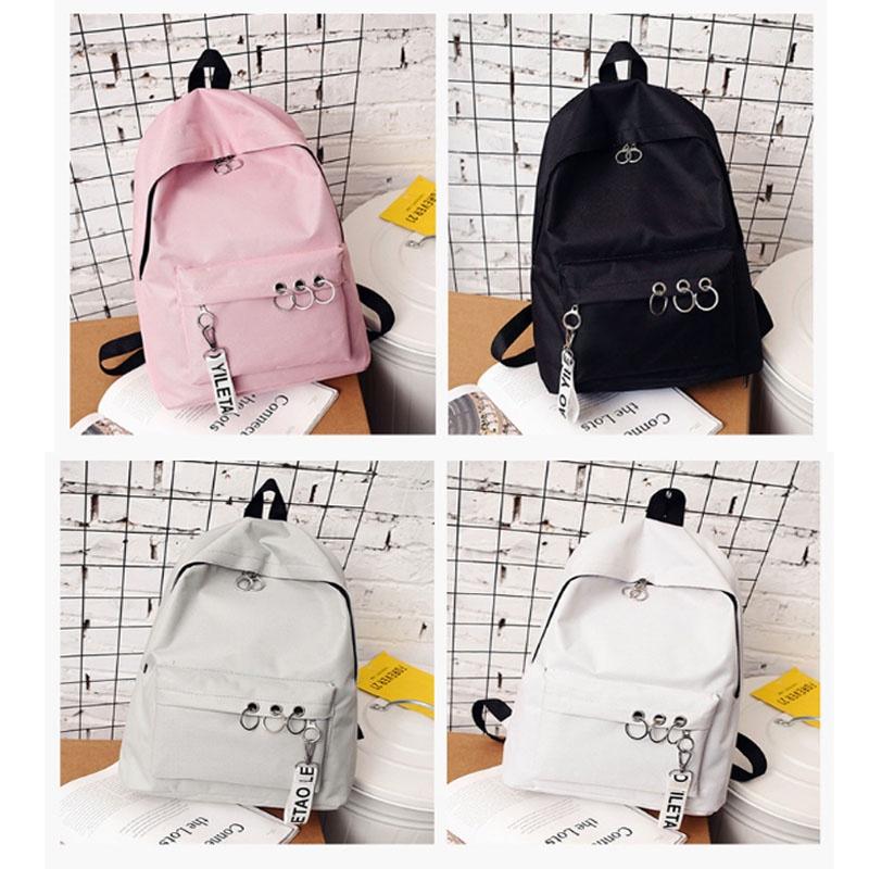 Women Men Girl Canvas Travel Backpack Satchel Rucksack Laptop School Bag