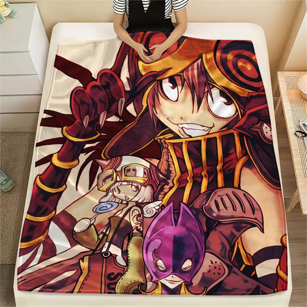 1PC Bakuman Print Flannel Blanket, High quality All Seasons, Home Decor, Warmth and Comfort, Perfect for Christmas Gifts