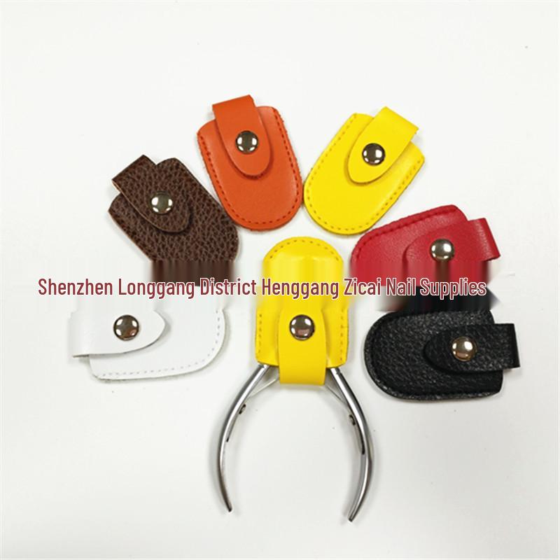 

Manicure Kit: Easy-Cut Cuticle Scissors with Protective Cover, Nail Polish & UV Gel, Cuticle Nipper with Protective Cover Black