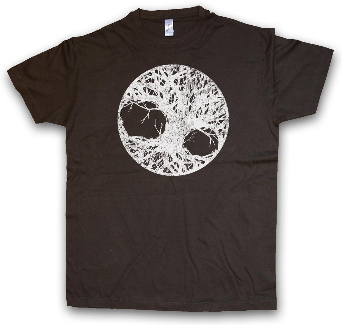 YGGDRASIL LIFE TREE II T-SHIRT Celtic Paganism Wotan Thor Vikings Odin T Shirt L