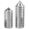 Stainless Steel Hex Socket Set Screw - Pointed Tip, M3 M4 M5 M6