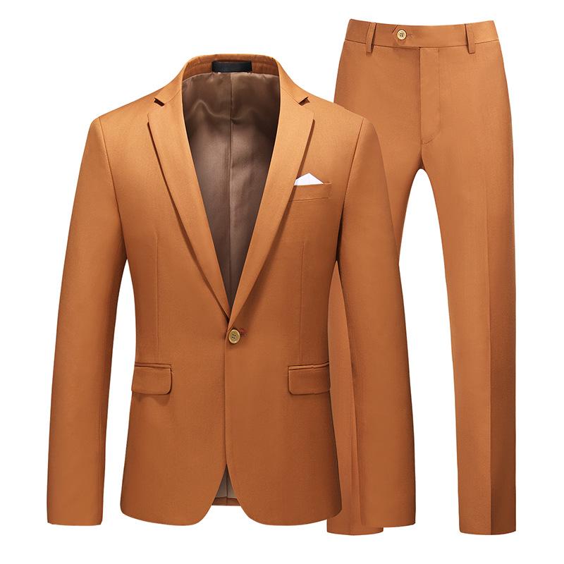 Roter formeller Anzug 2-teilig für Männer Hochzeitsfeier Kleid Mantel und Hose Große Größe Terno Masculino Schwarz Weiß Blau Kostüm Homme