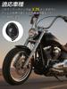 Largoods 5.75" LED Headlight Housing Bucket, 5.75" Motorcycle Headlamp Shell, Round Headlight Cover for Harley Davidson Motorcycles, Black, 1 Piece...