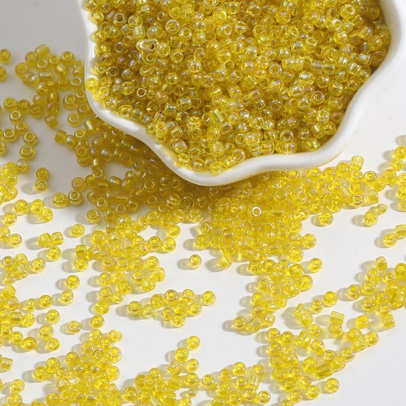 DIY Beaded Hairpin & Jewelry Accessories: Handmade Cross Stitch, Glass Seed Beads, Plated Seed Beads for Wedding Dresses & Bags.