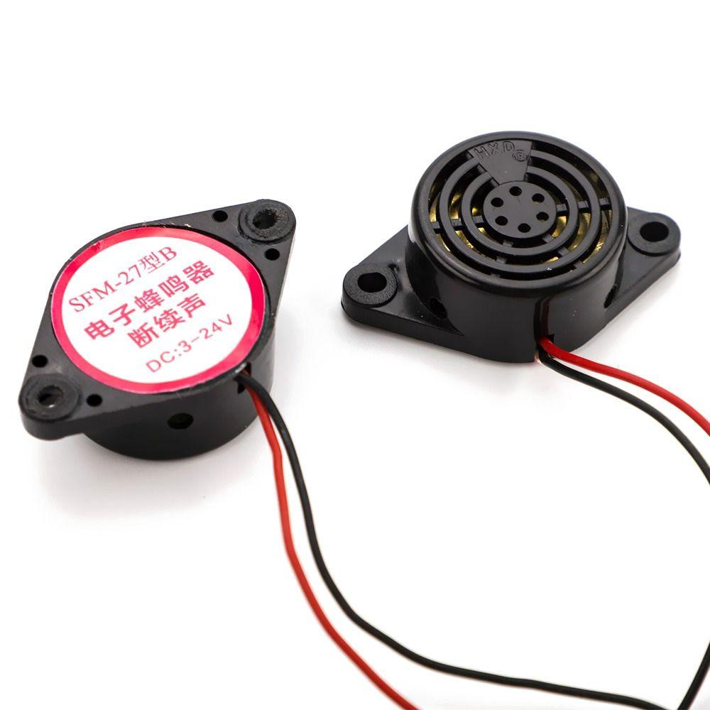 4 Stück Hohe Qualität DC 24V 30*15mm Tongeber Mechanischer Summer Konstantes Signal Elektronischer Summer Alarm