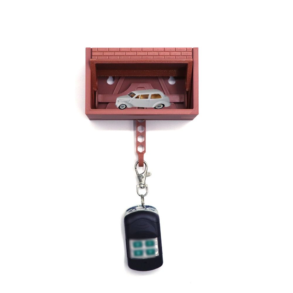 Creative Car Garage Key Holder with Opening Door Fun Key Organizer  Housewarming Gift