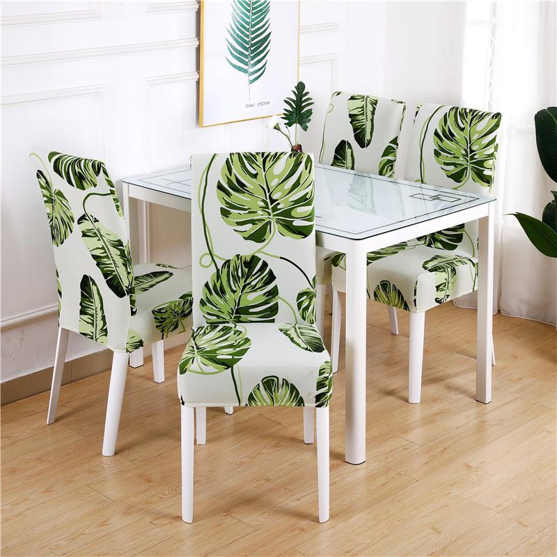 Stretch Chair Cover Spandex Dining Seat Cover for Banquet Wedding Restaurant Hotel Anti-dirty Removable Funda De Silla