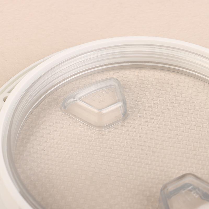 Capac rotund antiderapant pentru punte, 4/6/8 inch, pentru inspecția orificiilor de inspecție a trapei, pentru barca, pentru iahturi