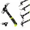 4-Position Nail Puller Multipurpose Hammer Magnetic Nail Grip Nail Puller Hammer  Home Repair