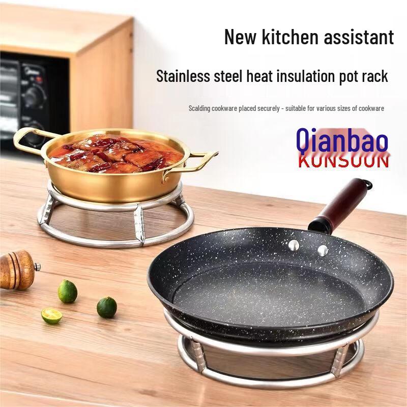 Edelstahl Topfgestell Dampfgarer Untersetzer