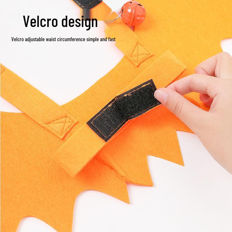 Cat and Dog Halloween Costumes: Bat Wing Bell Style Pet Clothes
