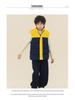 Autumn/Winter College Style Children's Fleece-Lined Down Vest: Warm and Thick for Boys and Girls.