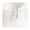 925 Sterling Silver Freshwater Pearl Drop Earrings, Made In Korea