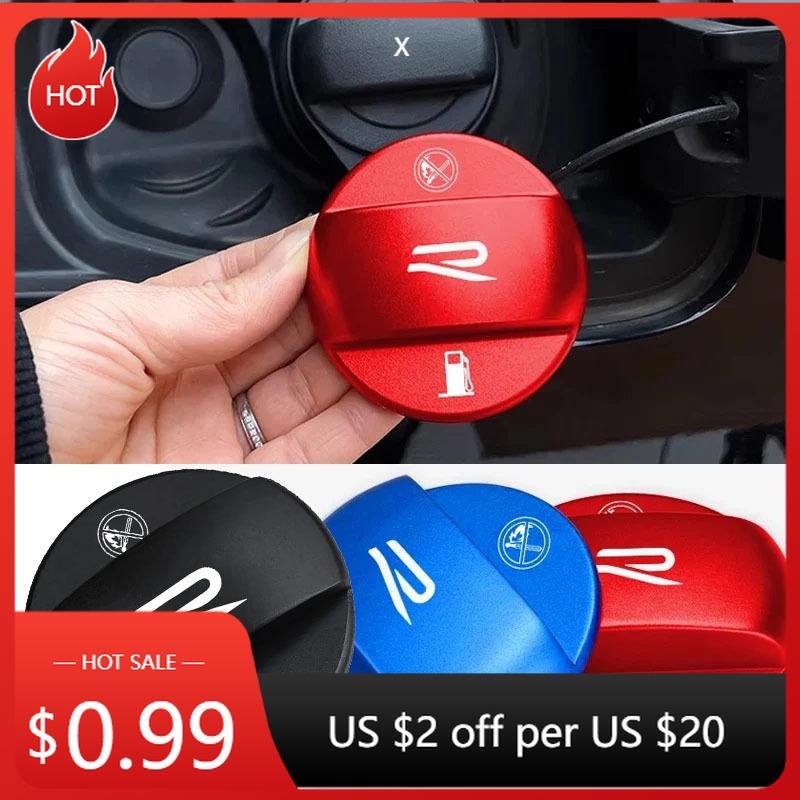 For VW VOLKSWAGEN 2026 New 1PC Car Fuel Cap Alloy Oil Box Lid Petrol Tank Cover for Volkswagen VW Rline Scirocco Golf Amarok Pha
