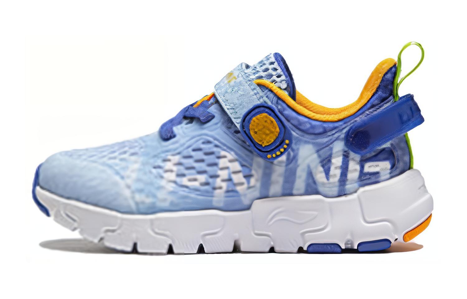 Li Ning YOUNG Амортизация, Износостойкие Низкие Детские Повседневные Кроссовки Синие Детские YKAU028-5 25