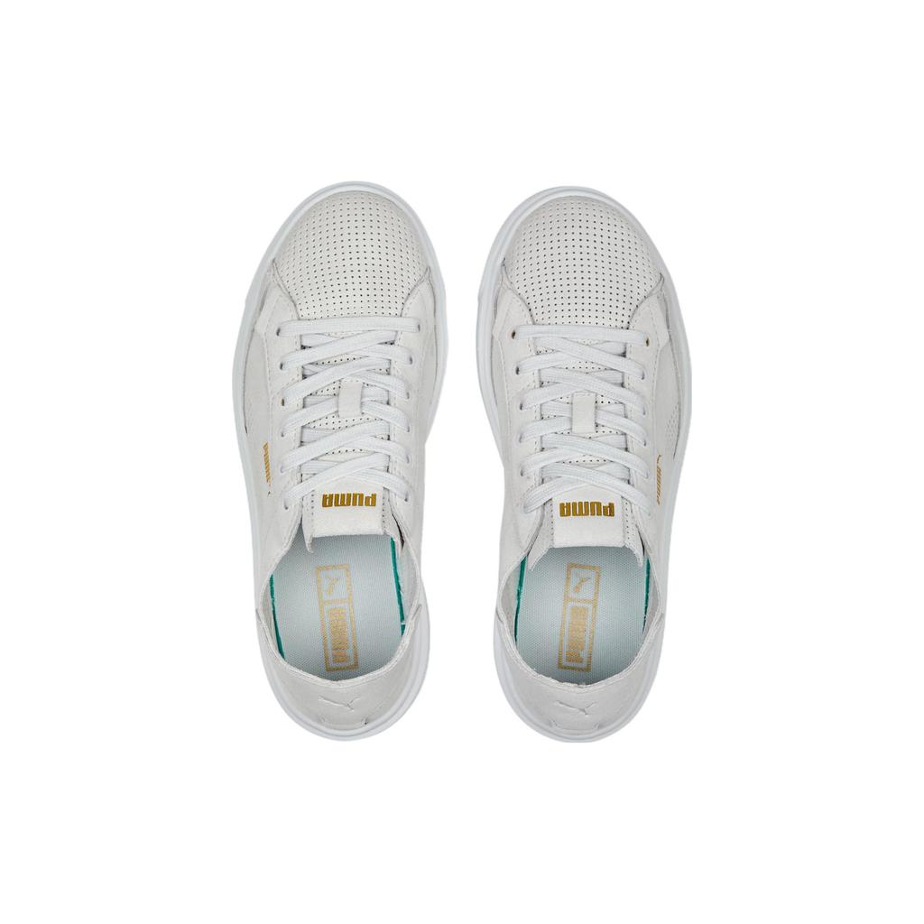 Puma Lajla Tonal Low-Top Sneakers Women Sneakers Gray White 390644-02