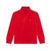 Polo Ralph Lauren Sweatshirt Logo Print Stand Collar Half Zip Long Sleeve Kids Tops Red 323952436-004