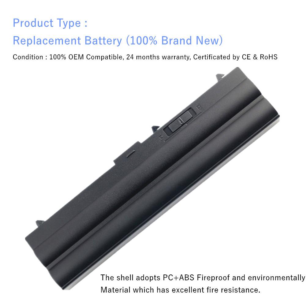 Dizüstü bilgisayar bataryası Lenovo ThinkPad E40 E50 L410 L412 L420 L421 L510 L512 L520 SL410 SL510 T410 T410i T420 T510 T510i T520 T520i için