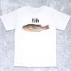 I Love Fish T-Shirt Retro Fishing Shirt Bass Fishing T-Shirt Funny Fishing Shirt Stupid Meme Shirt Brain Rot Women Y2k Clothing