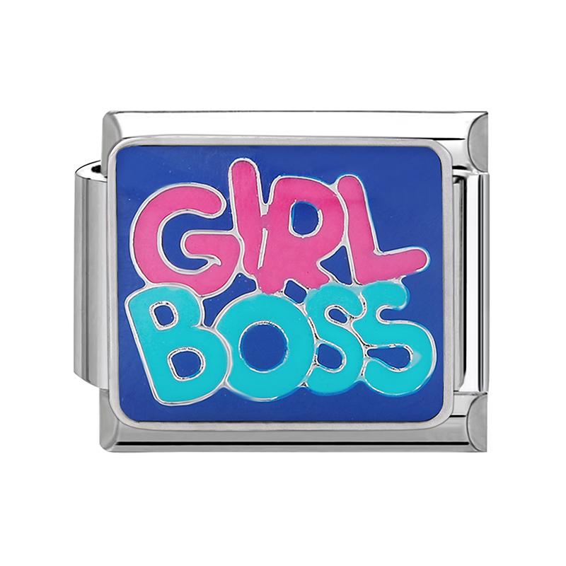 Blue Night Starry Sky Moon Star Cats Dog Heart Butterfly Italian Charm Links Fit 9mm Stainless Steel Bracelet Women DIY Making