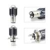 1pc H4 H6 BA20D LED Motorcycle Headlight Bulb Moto Spotlights CSP Lens White Yellow Hi Lo Lamp Scooter Accessories Fog Lights