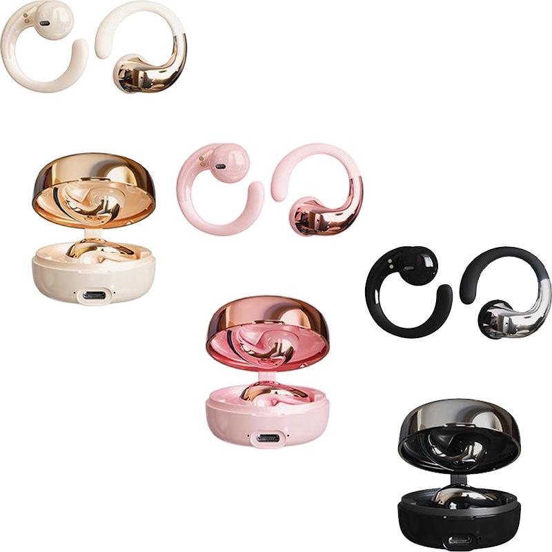 Private Mold Wireless Earbuds: Non-In-Ear, Low Latency, Long Battery Life, AI Translation, Hanging Ear Design