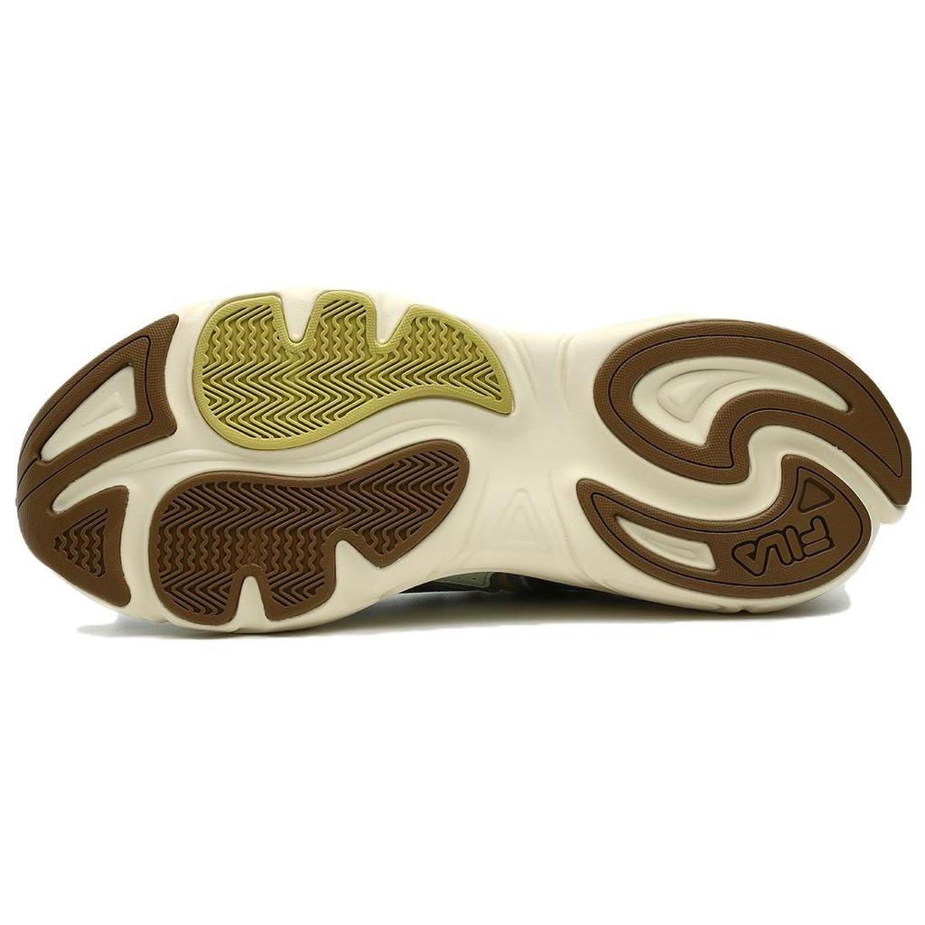 FILA Mars 1 Fabric Synthetic Leather TPU Comfortable Versatile Low-Top Casual Shoes Men sneaker Green F12M332119FBM