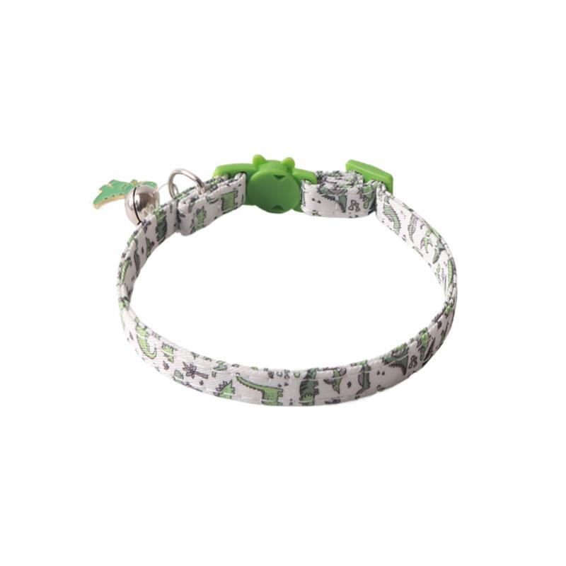 New Pet Collar with Metal Accessories Colorful Buckle Dog Cat Collar Fashion Pet Supplies Dog Harness and Leash Set Pet Collars