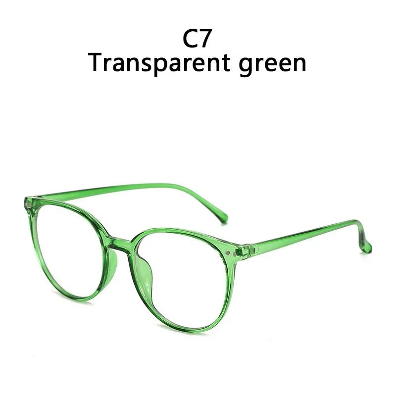 Blue Light Glasses PC Frame Resin Lens Anti Blue Light Blocking Radiation Unisex Trend Clear Lenses Computer Glasses Eyeglasses