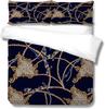 Polyester Quilt Cover Pillowcase Two Or Three-Piece Set 3D Digital Printing Leopard Print Series