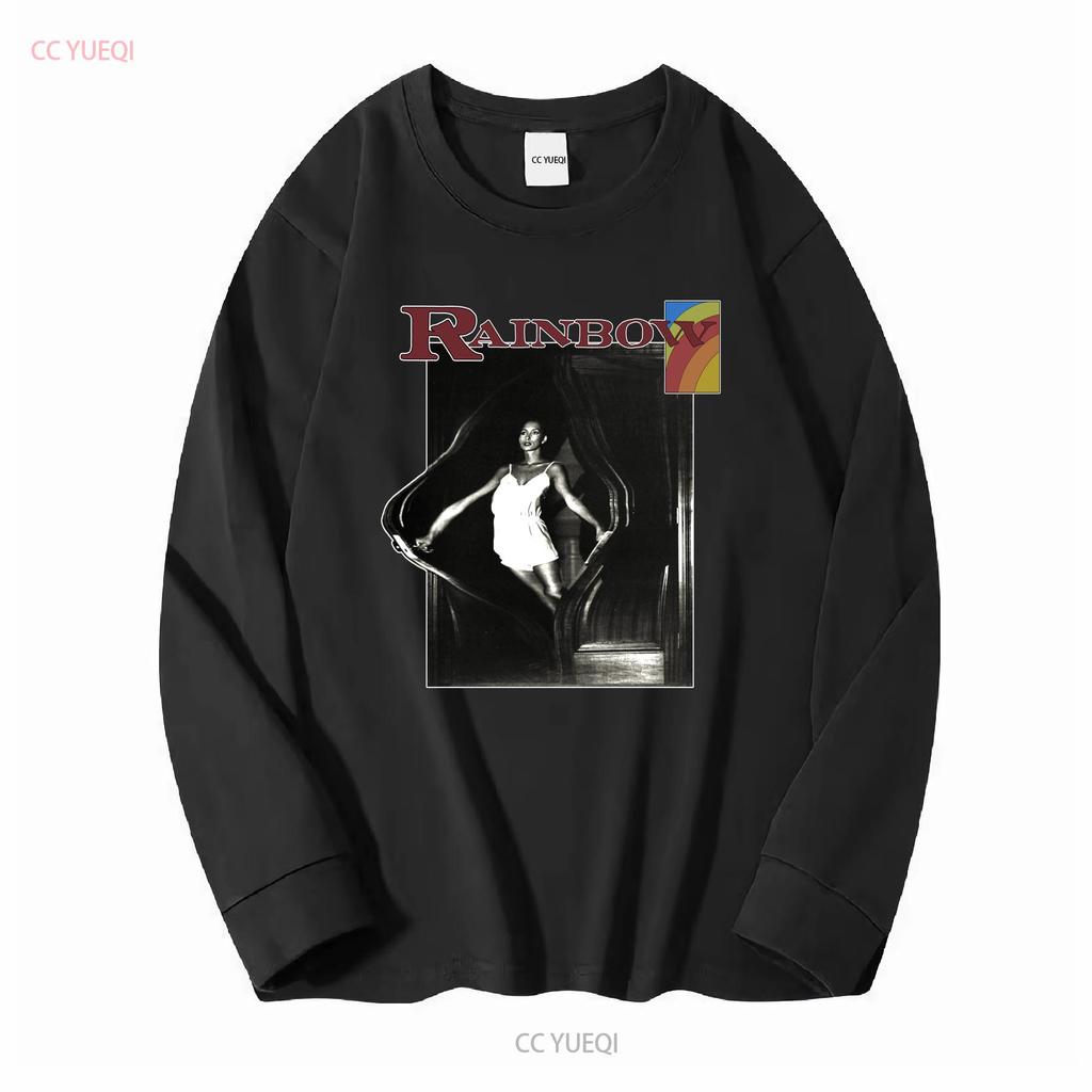 VINTAGE 80s 1983 RAINBOW ROCK METAL TOUR CONCERT T SHIRT DIO RITCHIE BLACKMORE long or short sleeves vintage Washed graphic