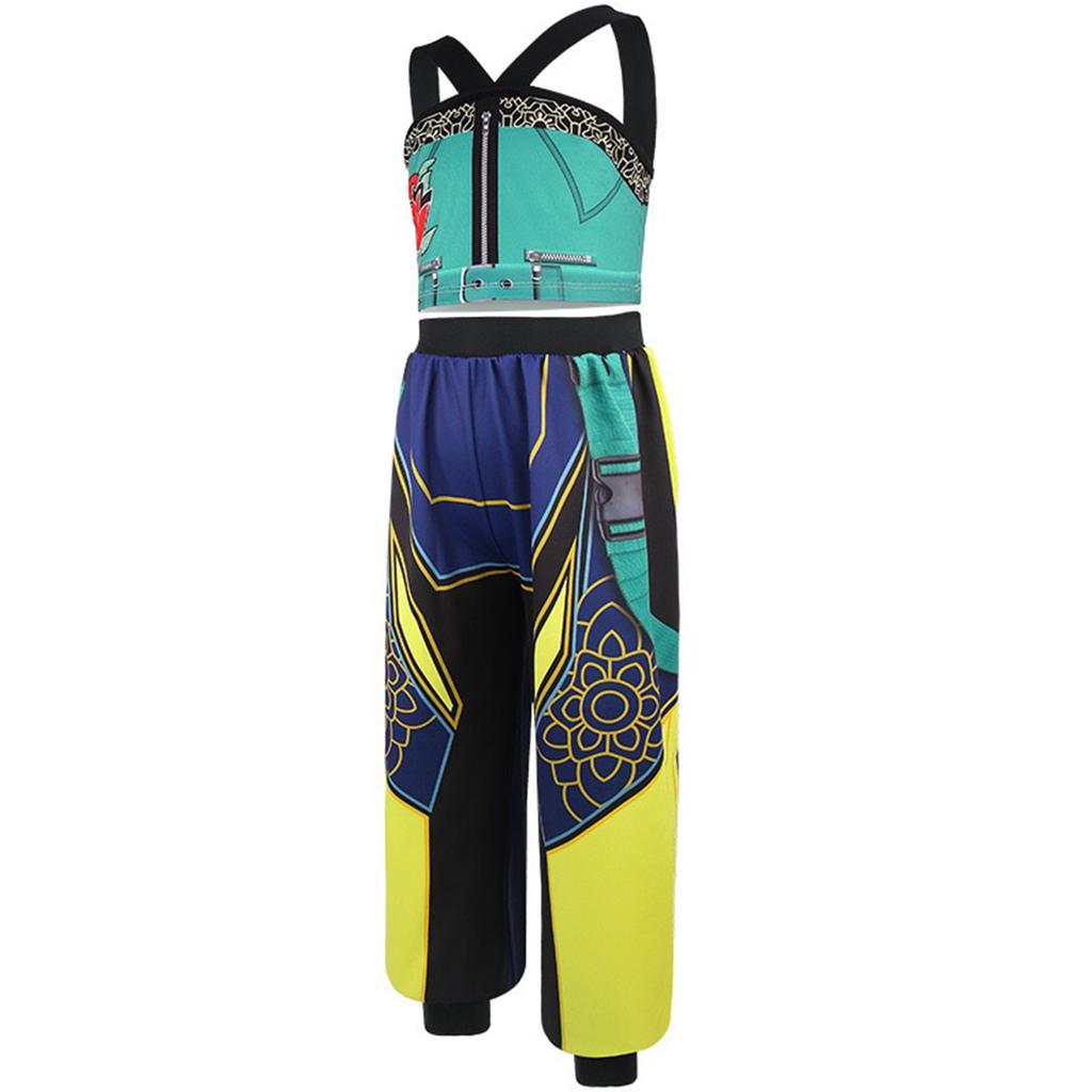 Costume Bambina zoey Singer rumi Cosplay Vestito per Festa di Compleanno Halloween Carnevale