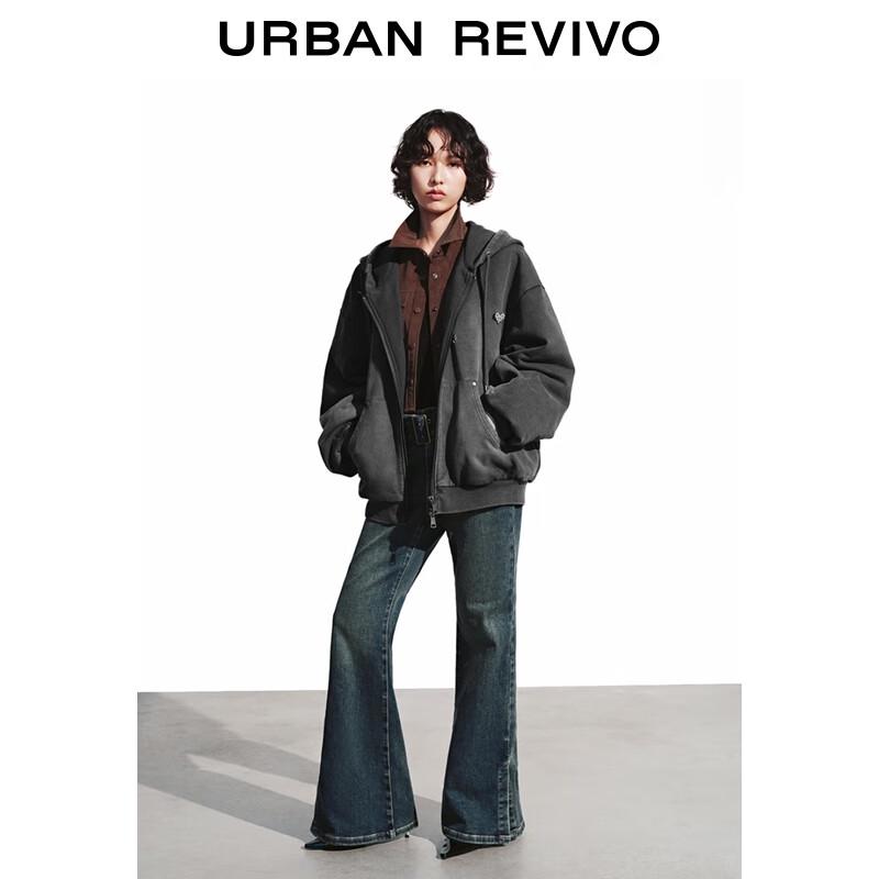 UR Women's Hooded Loose Cotton Jacket