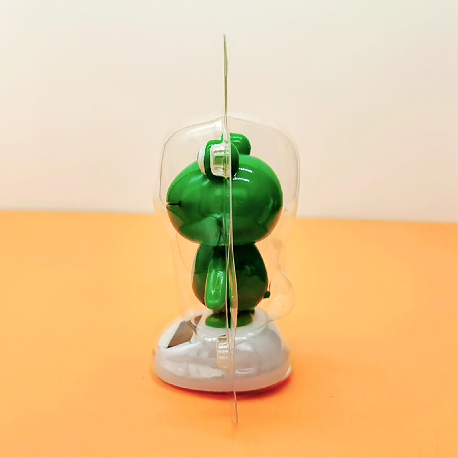 

Solar Powered Shaking Head Frog Doll Car Ornament Cartoon Dancing Animated Doll Automobile Dashboard Decoration Gift CHINA