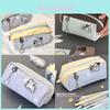 Cartoon Style Dog Nylon Starry Pen Case With Cute Design For Students