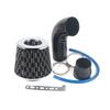 For76mm/3-inch car cold air mushroom head intake pipe filter air aluminum set