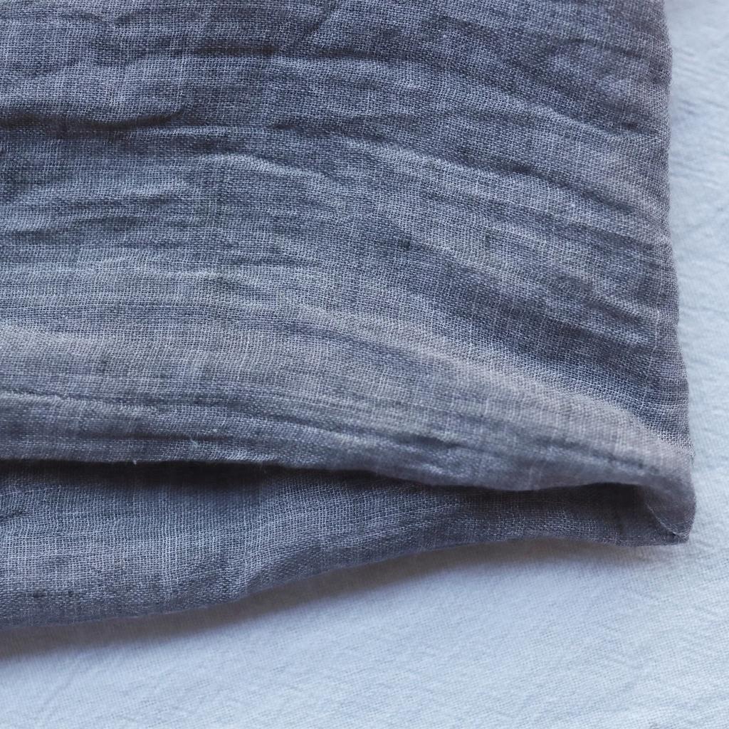 24PCS 18X18inch Recyclable Gauze Cotton Napkin Reusable Wedding Decor Party Christmas Table Decor Retro Cloth Napkin Edge Finish