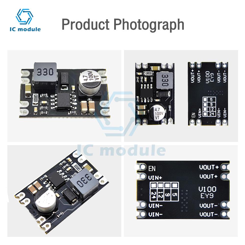 Mini Boost Module Step Up Board DC-DC 6V 10V 13V 25V 100V To 5V12V Step-down Power Module Diy Electronic Voltage Module
