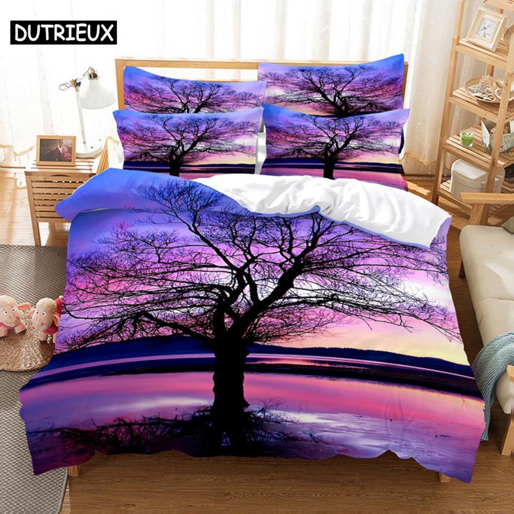 Banana Leaves Bedding Set Duvet Cover Set 3d Bedding Digital Printing Bed Linen Queen Size Bedding Set Fashion Design