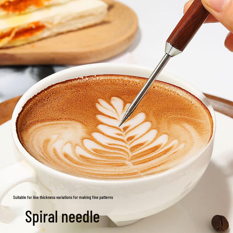 Double-headed Coffee Latte Art Needle