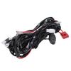 Double Color High Low Beam Wiring Harness Dual Relay 30A   14AWG   Cable Harness for Off Road Vehicles SUV Pickup Trucks Motorcycles