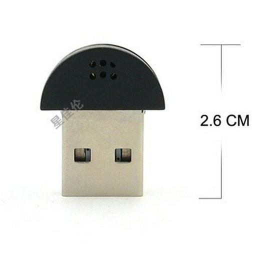 Wireless Mini USB Microphone for Desktop and Laptop Voice Recording