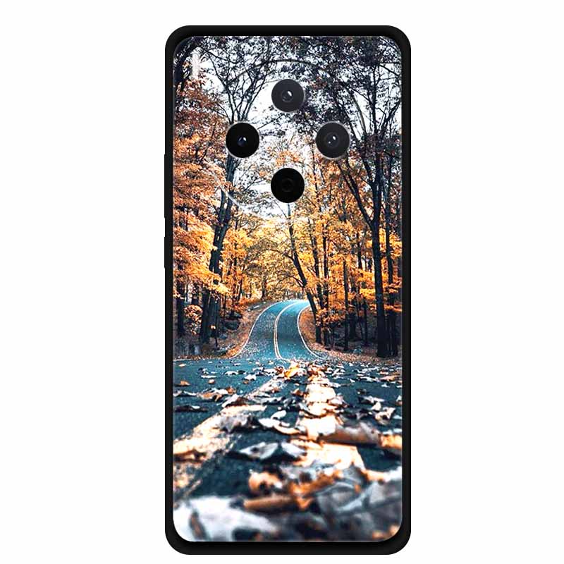 For vivo Y500 Pro 5G Case Flowers Soft Silicone TPU Phone Cases for vivoY500 Pro Shockproof Cool Wolf Animals Protective Cover