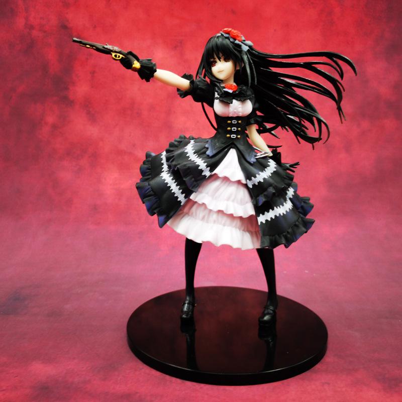 Anime Tokisaki Kurumi Figure Zafkiel Black Kurumi Figurine Date A Live Statue House Decoration Desk Room Accessories Toy Gift